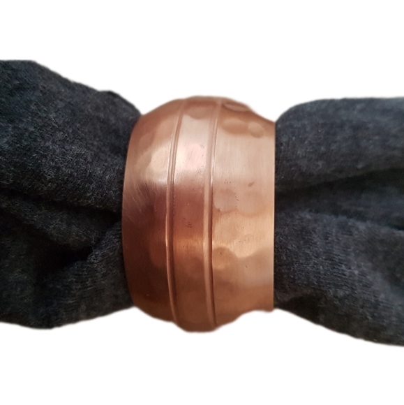 Copper Moscow Mule Design Dinner Napkin Rings (Set of 5) - Picture 3 of 6